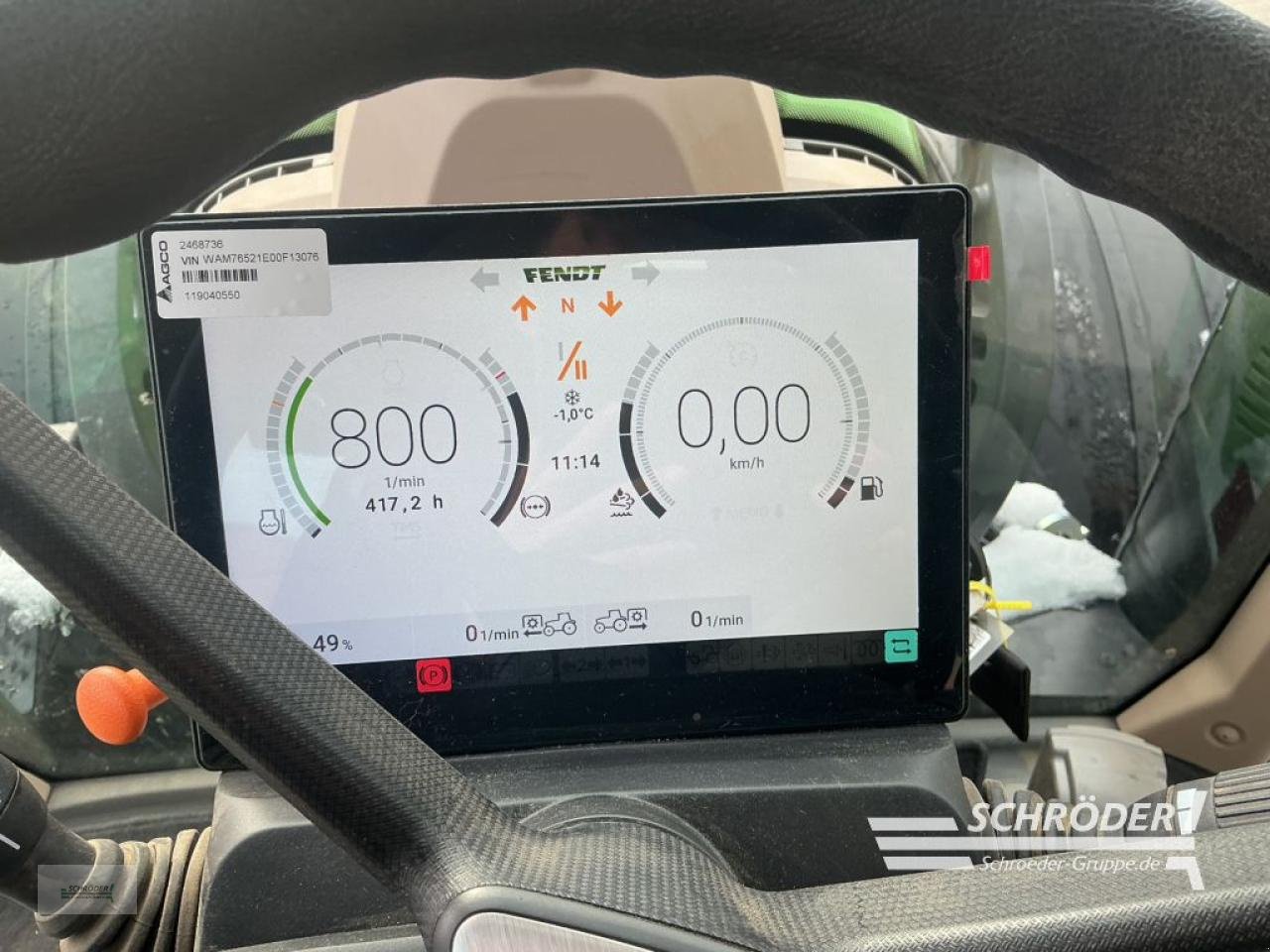 Traktor от тип Fendt 724 VARIO GEN6 PROFI PLUS, Neumaschine в Lastrup (Снимка 17)