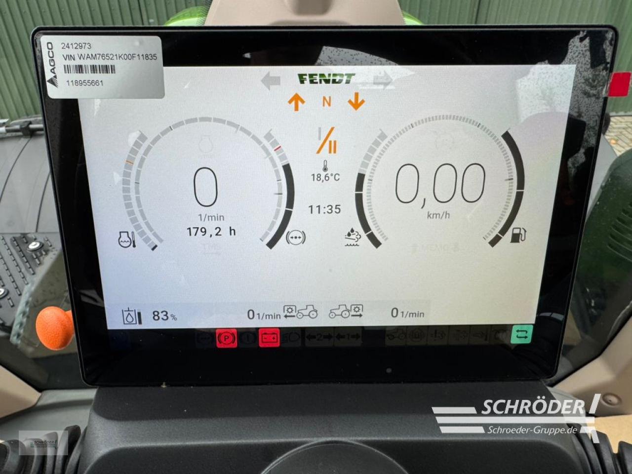 Traktor typu Fendt 724 VARIO GEN6 PROFI PLUS, Neumaschine v Twistringen (Obrázek 23)