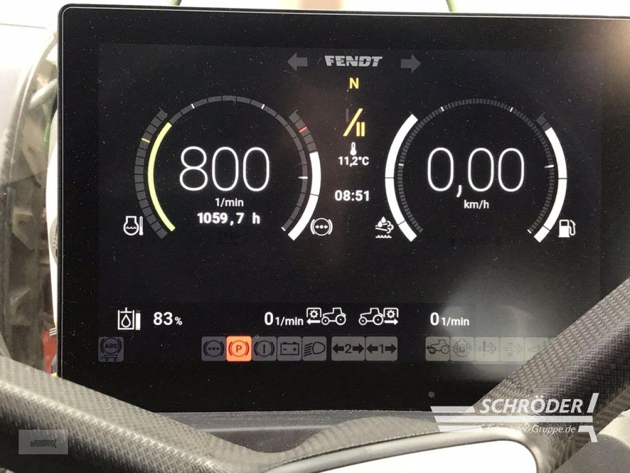 Traktor a típus Fendt 724 VARIO GEN6 PROFI PLUS, Neumaschine ekkor: Penzlin (Kép 9)