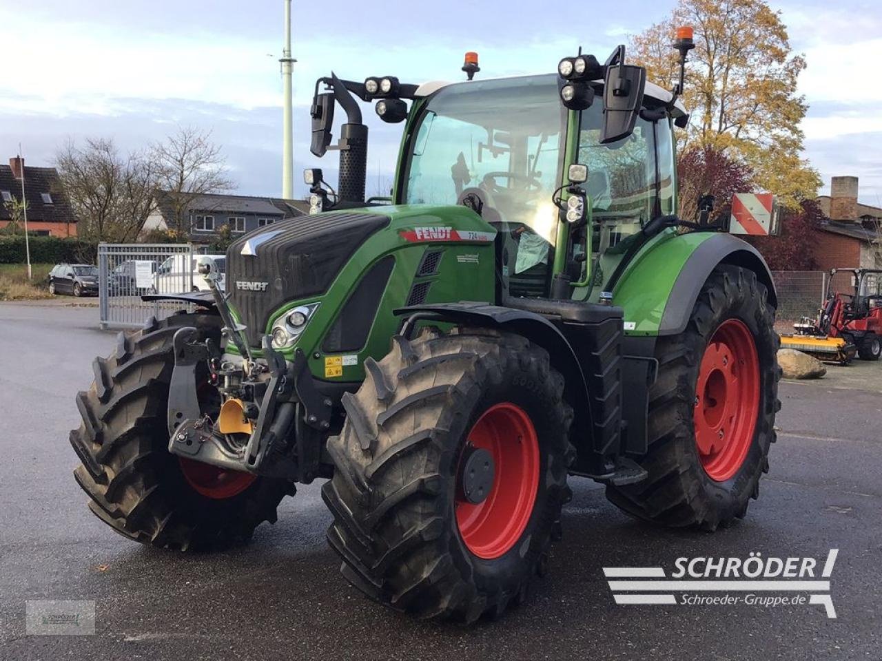 Traktor a típus Fendt 724 VARIO GEN6 PROFI PLUS, Neumaschine ekkor: Penzlin (Kép 10)