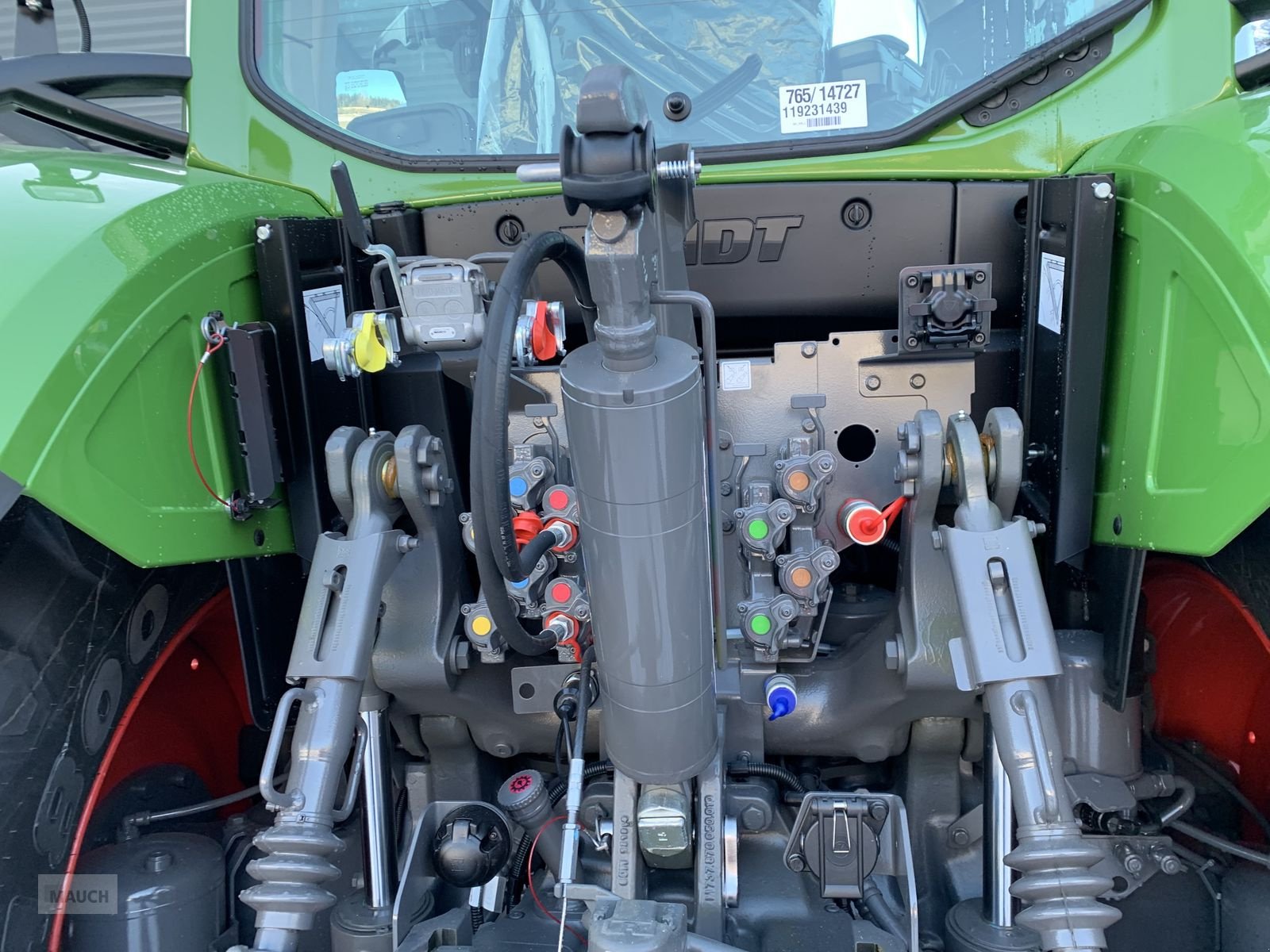 Traktor del tipo Fendt 724 Vario Gen6 Profi Setting 2, Neumaschine In Eben (Immagine 8)
