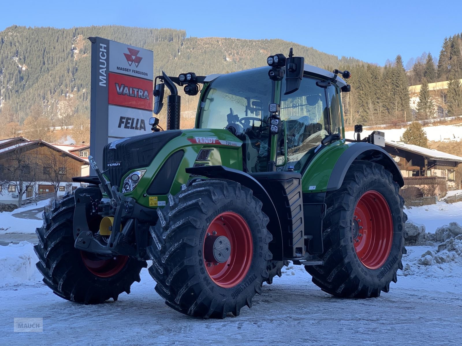 Traktor del tipo Fendt 724 Vario Gen6 Profi Setting 2, Neumaschine In Eben (Immagine 1)