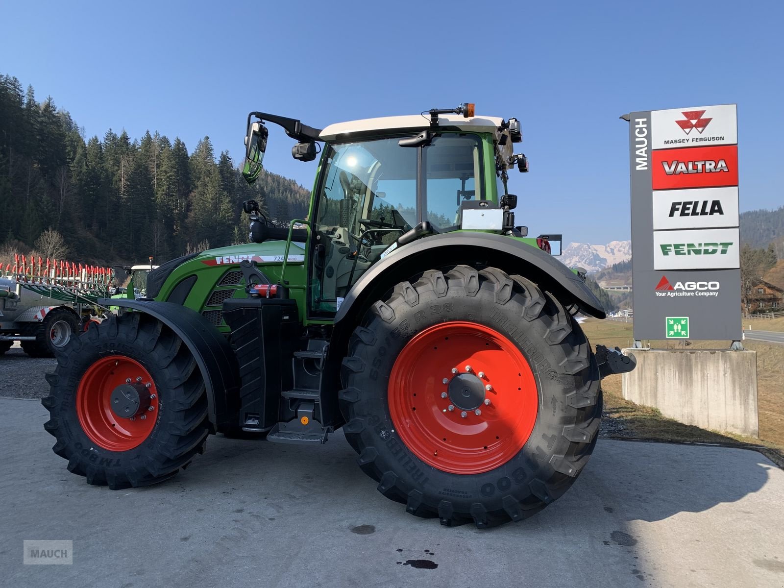 Traktor typu Fendt 724 Vario Gen6 Profi Setting2, Neumaschine v Eben (Obrázok 9)