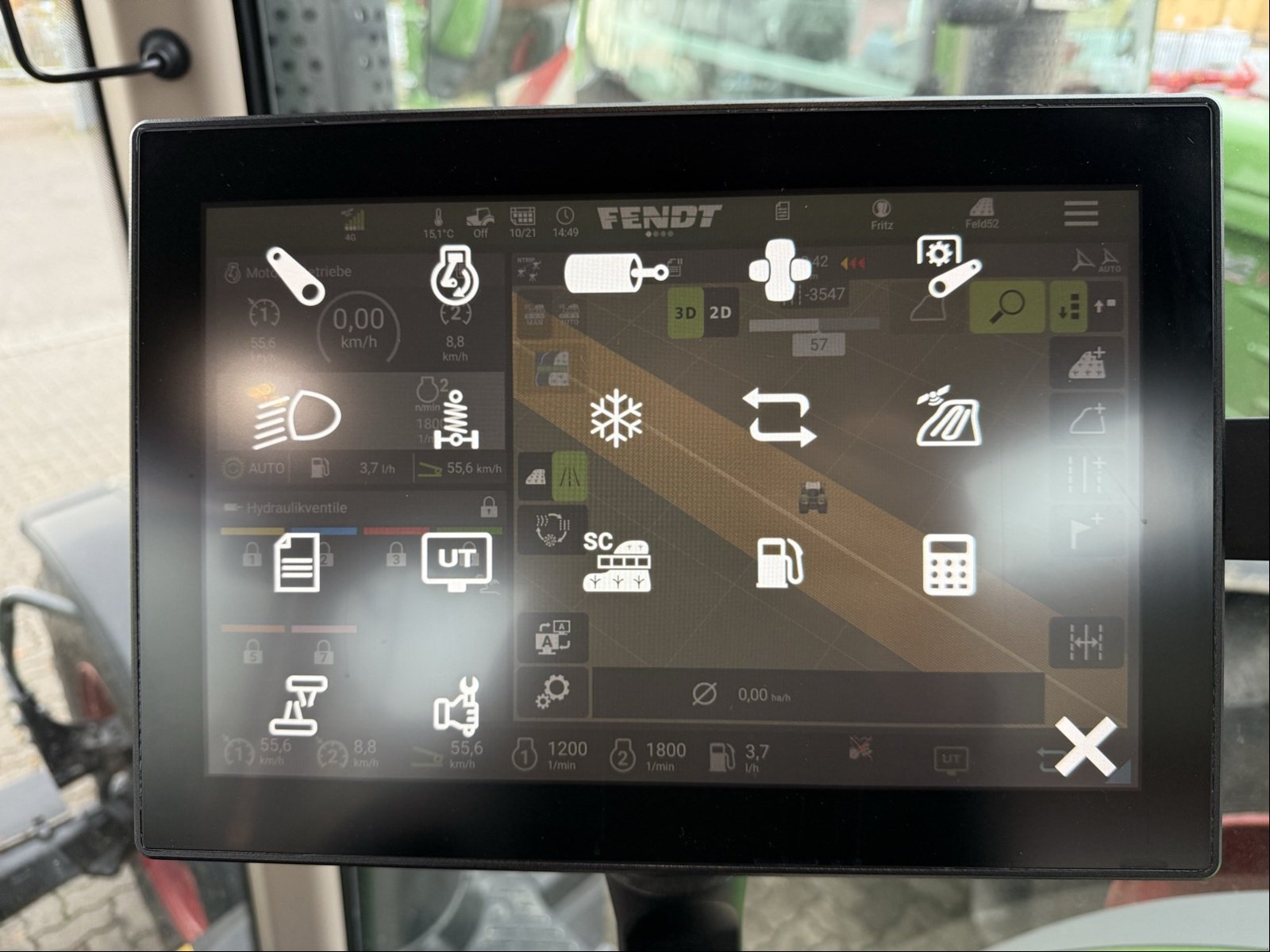 Traktor del tipo Fendt 724 Vario Gen6 ProfiPlus, Gebrauchtmaschine en Elmenhorst-Lanken (Imagen 16)