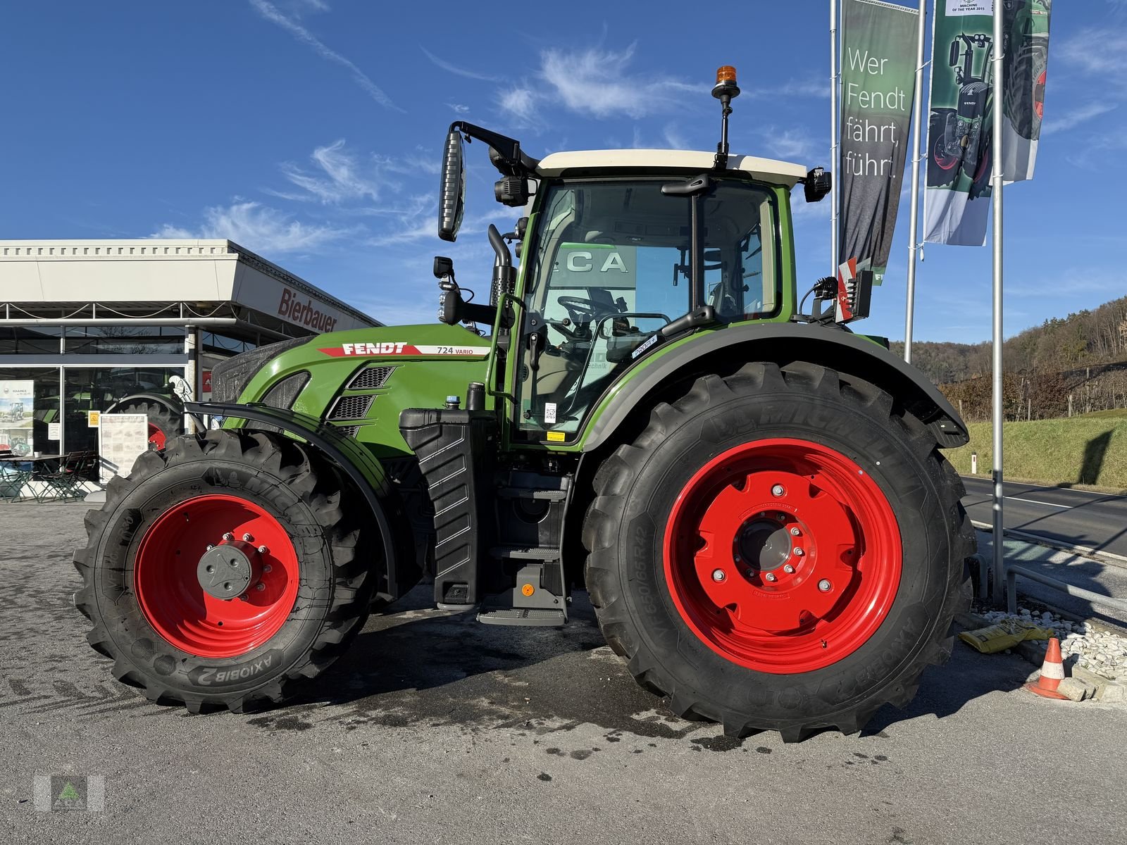 Traktor del tipo Fendt 724 Vario Profi+, Neumaschine In Markt Hartmannsdorf (Immagine 2)