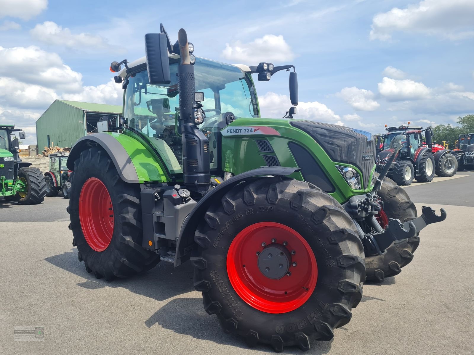 Traktor typu Fendt 724 Vario Profi+, Gebrauchtmaschine v Gerasdorf (Obrázek 4)