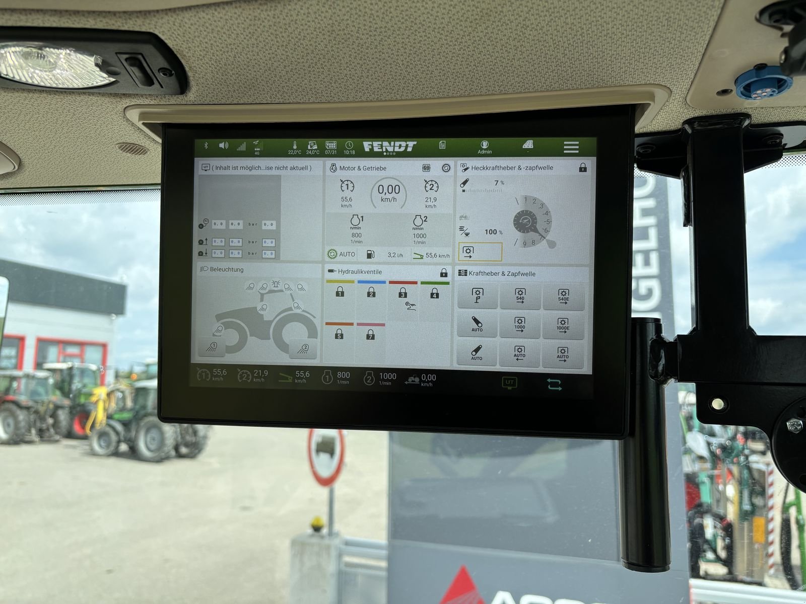 Traktor tipa Fendt 724 Vario Profi+, Vorführmaschine u Starrein (Slika 22)