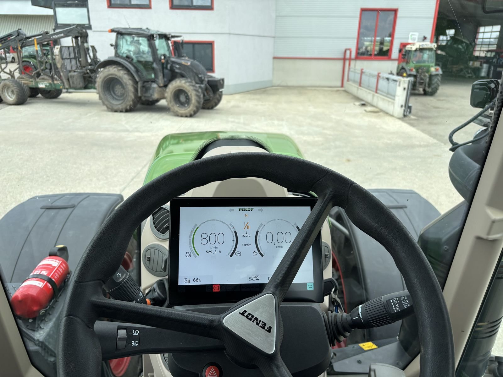 Traktor typu Fendt 724 Vario Profi+, Vorführmaschine v Starrein (Obrázek 20)