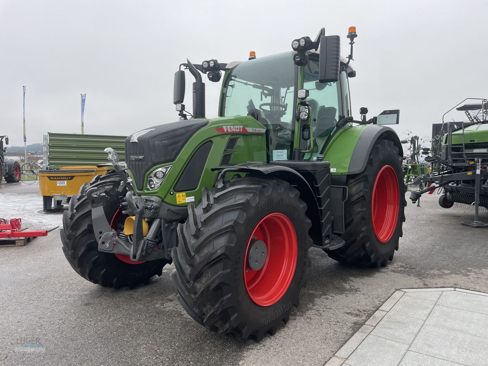 Traktor typu Fendt 724 Vario Profi+, Neumaschine v Niederkappel (Obrázek 8)