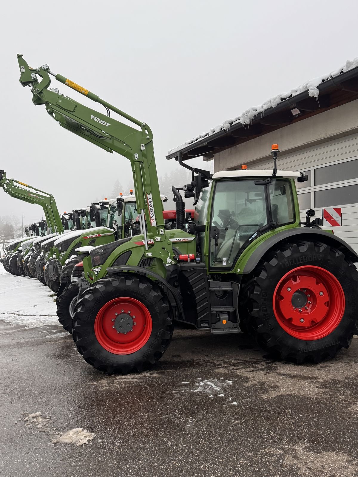 Traktor typu Fendt 724 Vario Profi+, Neumaschine v Traberg (Obrázek 15)