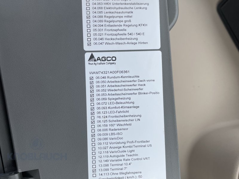 Traktor типа Fendt 724 Vario Profi, Gebrauchtmaschine в Ringsheim (Фотография 11)