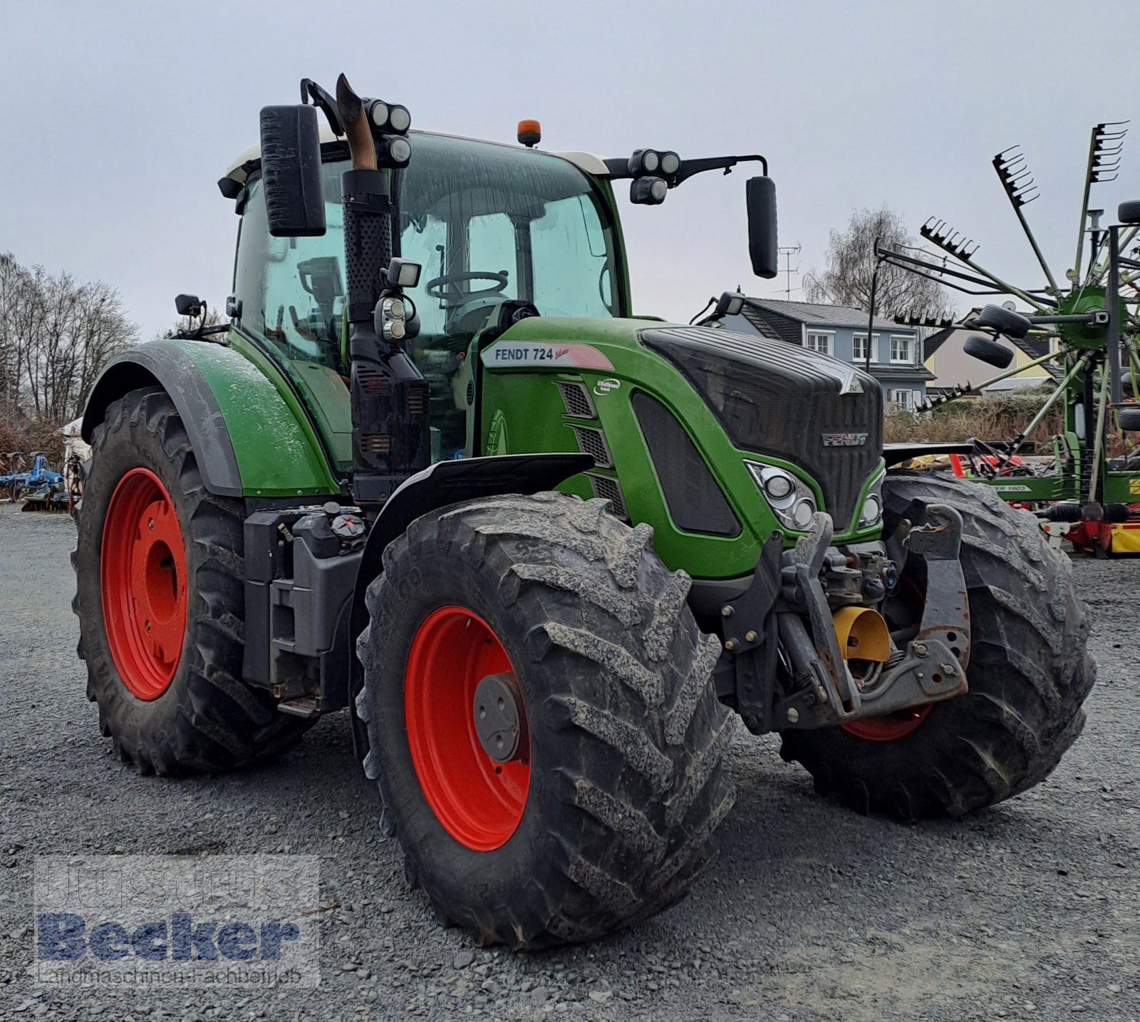 Traktor typu Fendt 724 Vario Profi, Gebrauchtmaschine v Weimar-Niederwalgern (Obrázek 3)