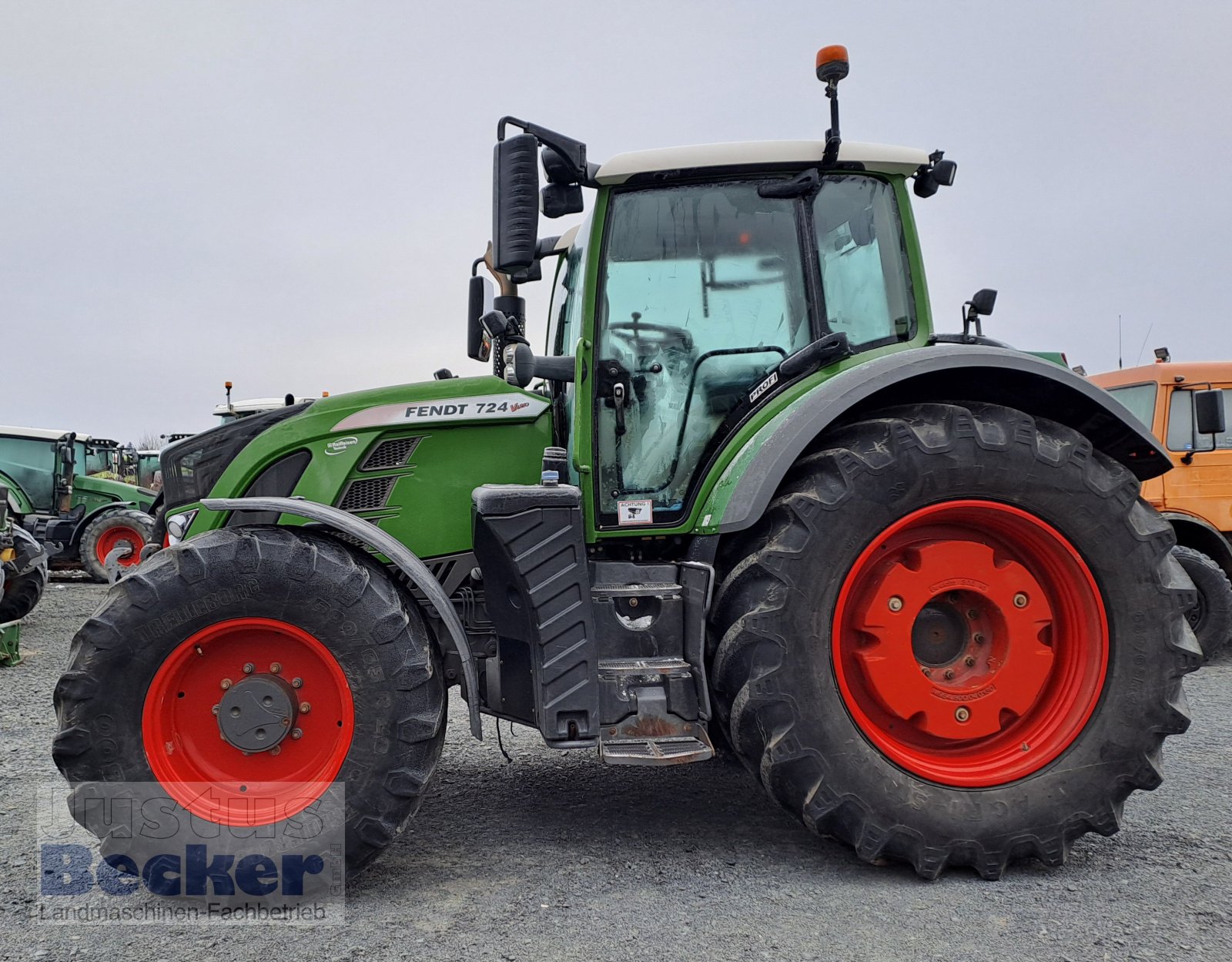 Traktor typu Fendt 724 Vario Profi, Gebrauchtmaschine v Weimar-Niederwalgern (Obrázek 5)