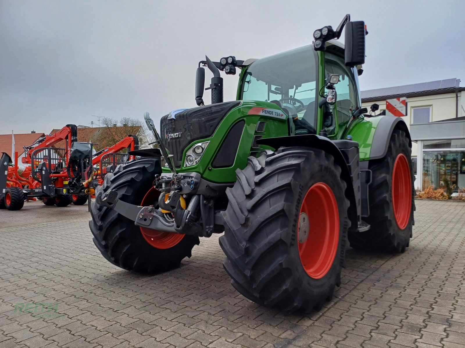Traktor typu Fendt 724 Vario ProfiPlus, Gebrauchtmaschine w Wolnzach (Zdjęcie 5)