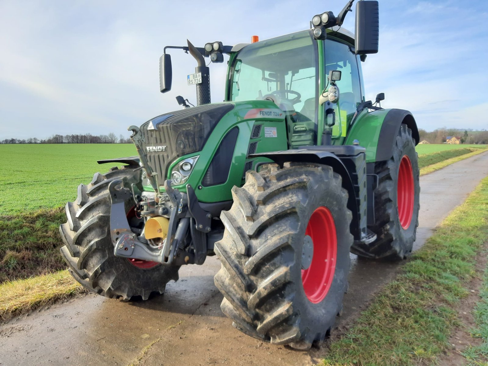 Traktor del tipo Fendt 724 Vario ProfiPlus, Gebrauchtmaschine en Scheßlitz (Imagen 2)