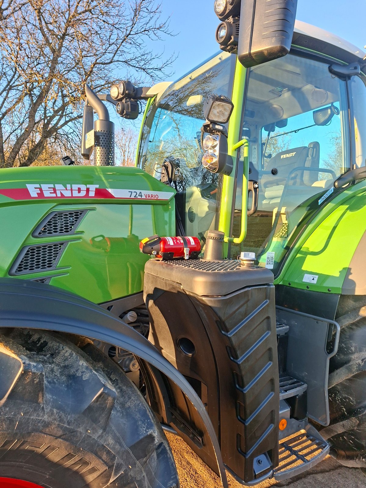 Traktor Türe ait Fendt 724 Vario ProfiPlus, Gebrauchtmaschine içinde Riedenheim (resim 11)