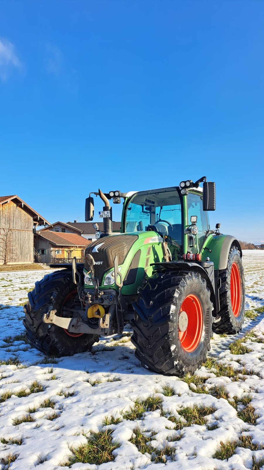 Traktor tipa Fendt 724 Vario ProfiPlus, Gebrauchtmaschine u Schönram (Slika 6)