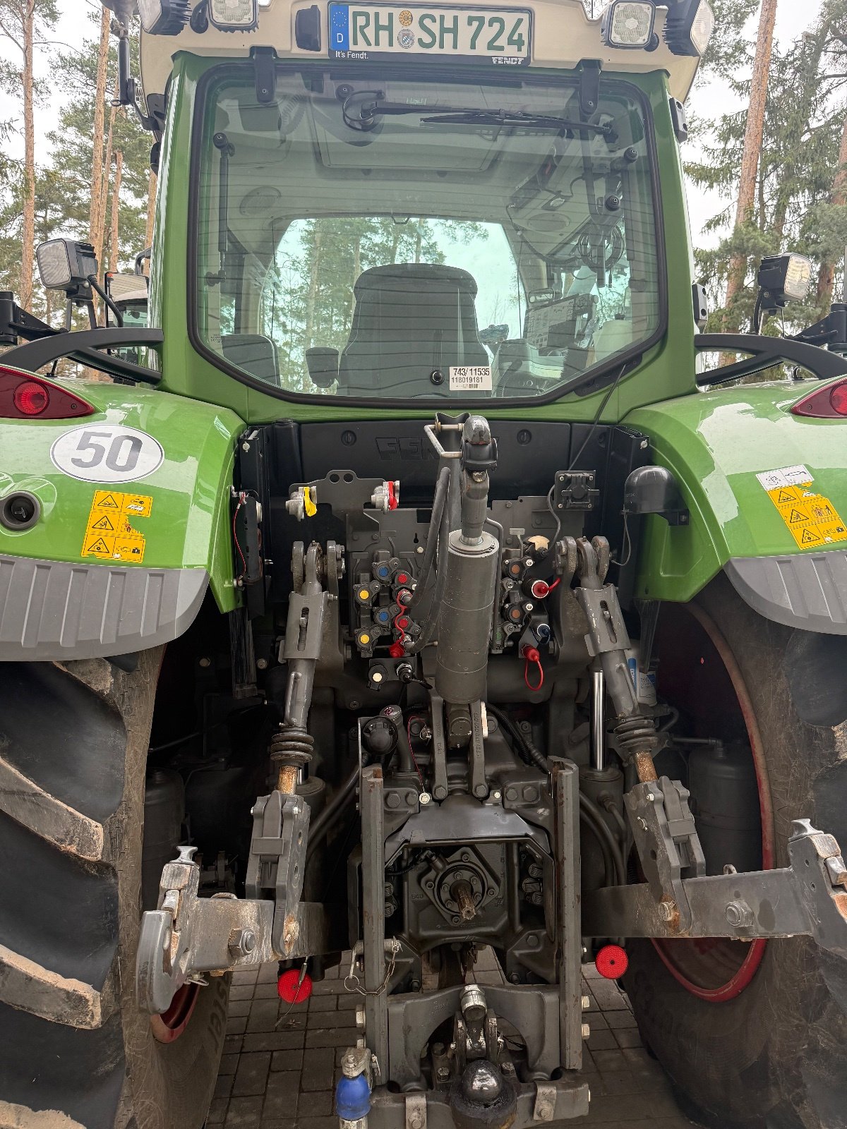 Traktor типа Fendt 724 Vario ProfiPlus, Gebrauchtmaschine в Rohr (Фотография 2)