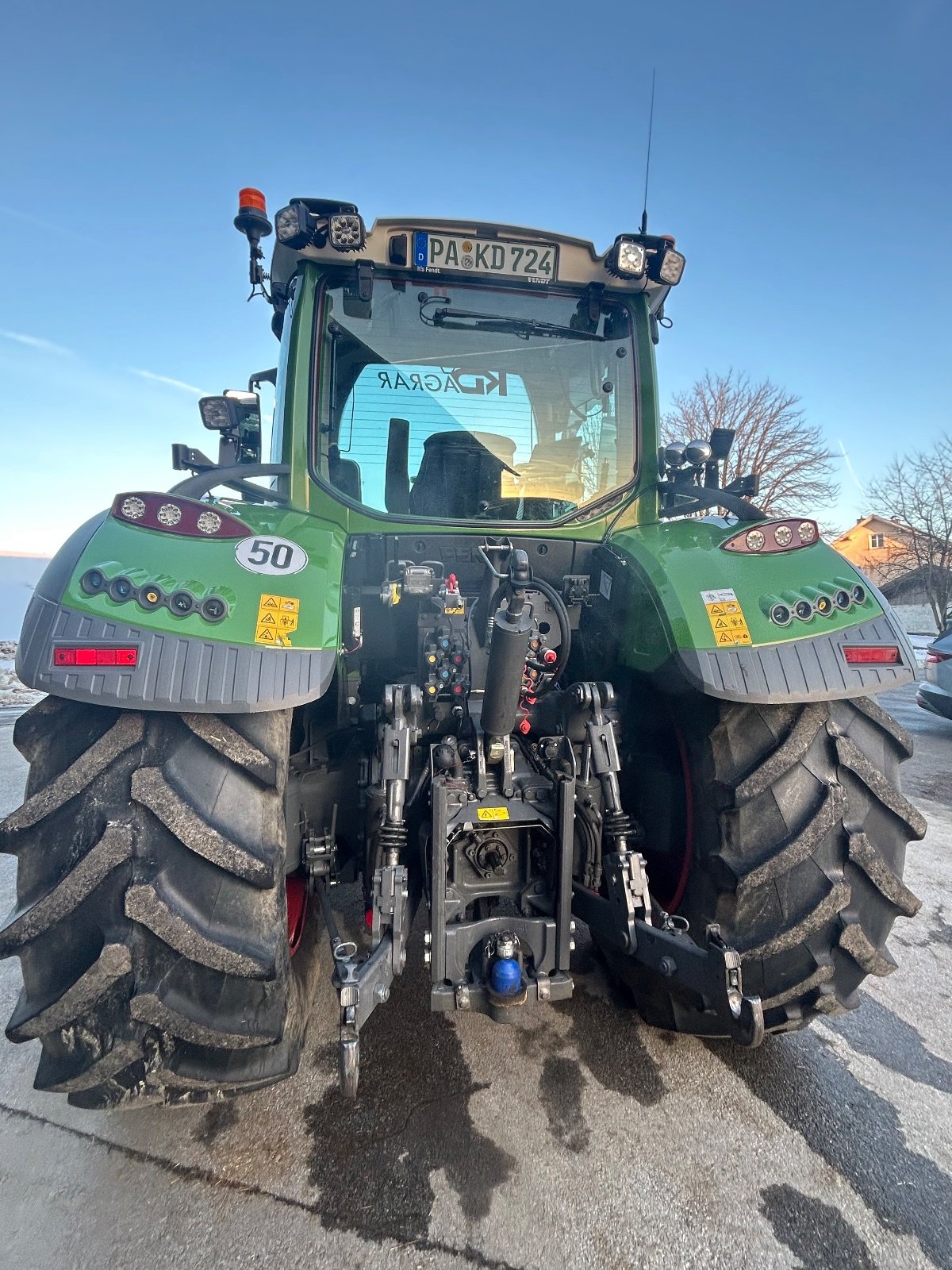 Traktor Türe ait Fendt 724 Vario ProfiPlus, Gebrauchtmaschine içinde Untergriesbach (resim 3)