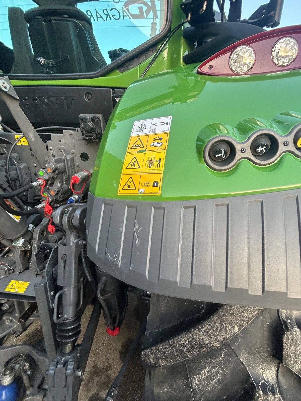 Traktor Türe ait Fendt 724 Vario ProfiPlus, Gebrauchtmaschine içinde Untergriesbach (resim 21)