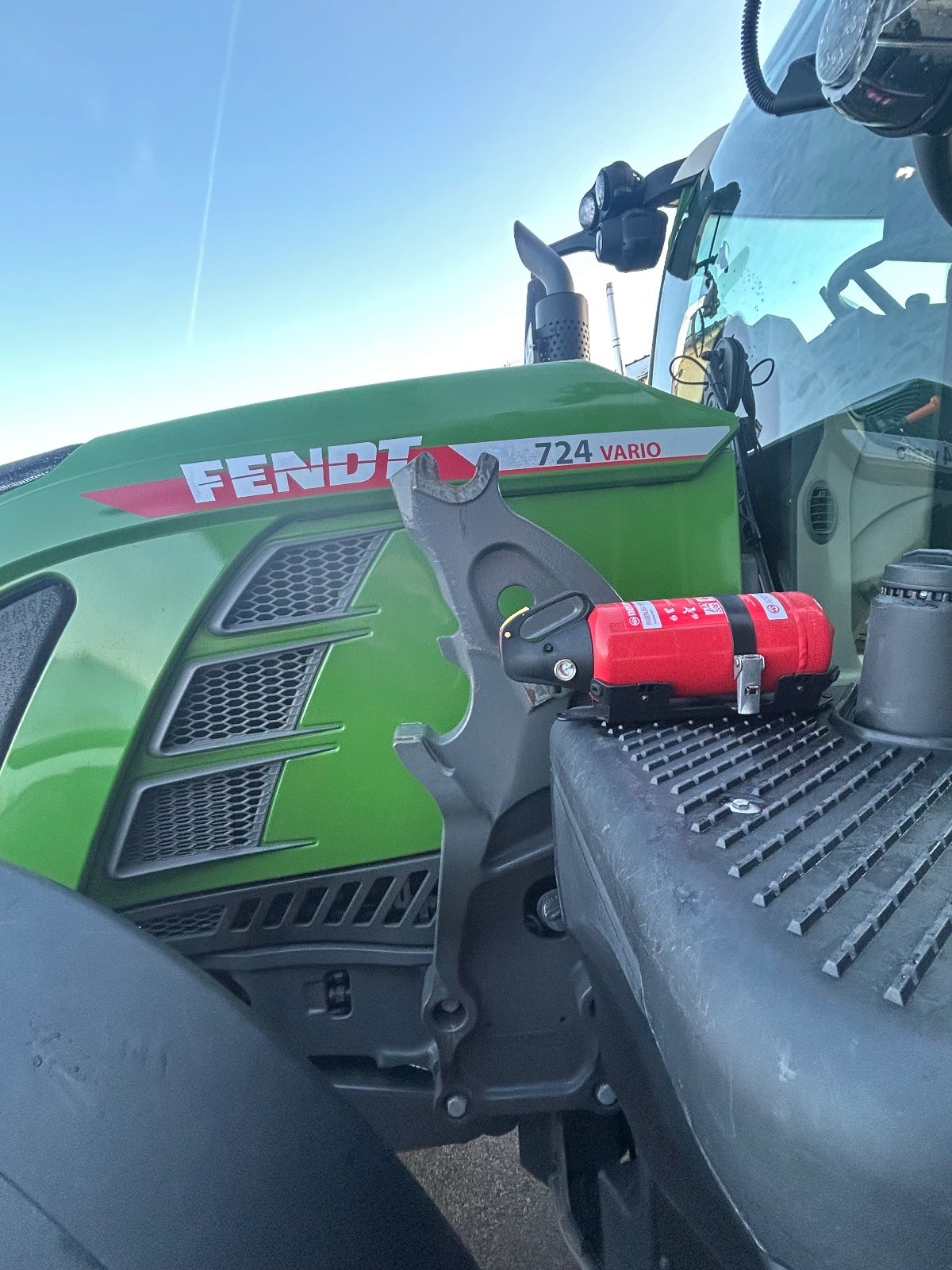 Traktor Türe ait Fendt 724 Vario ProfiPlus, Gebrauchtmaschine içinde Untergriesbach (resim 26)