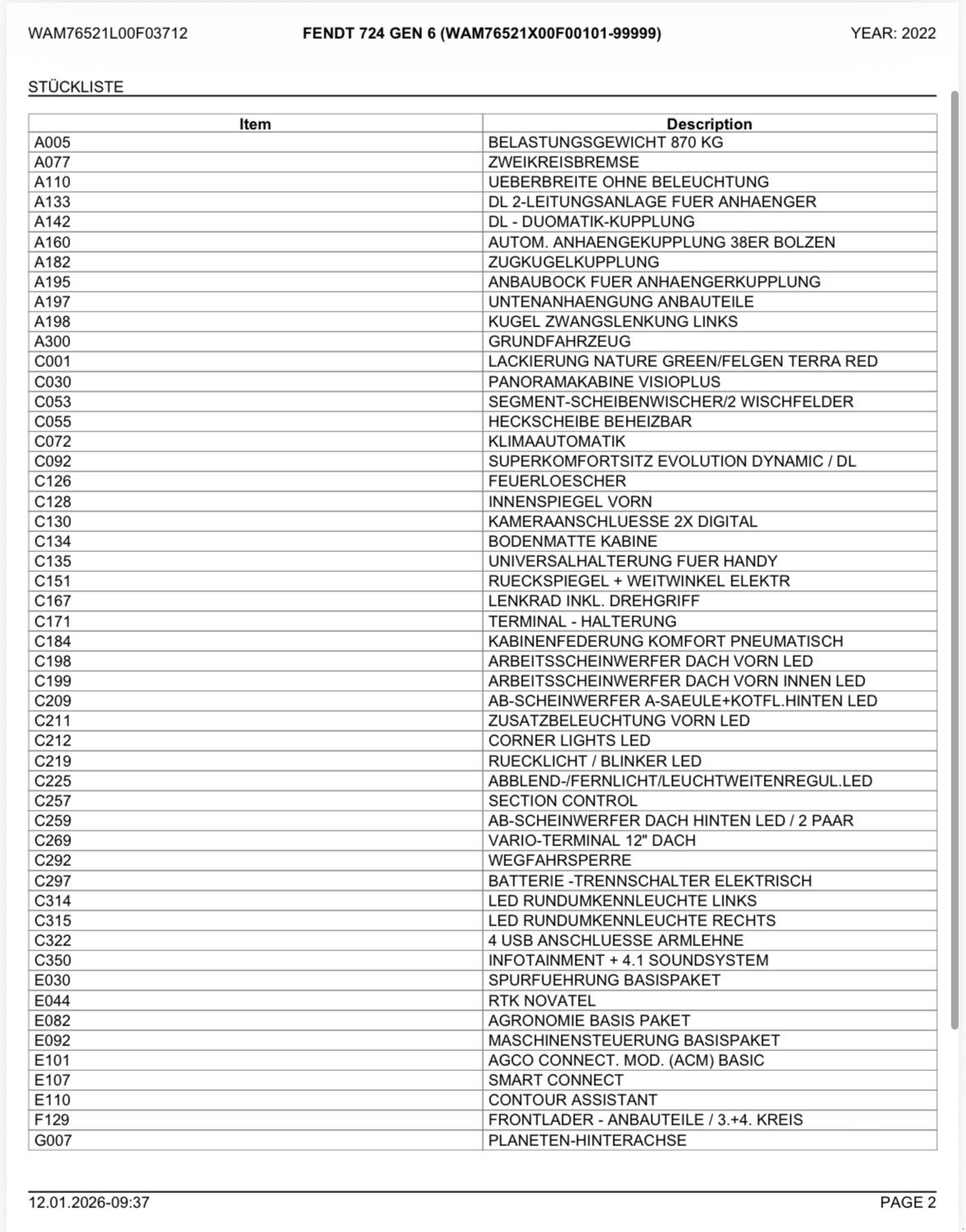 Traktor Türe ait Fendt 724 Vario ProfiPlus, Gebrauchtmaschine içinde Untergriesbach (resim 30)