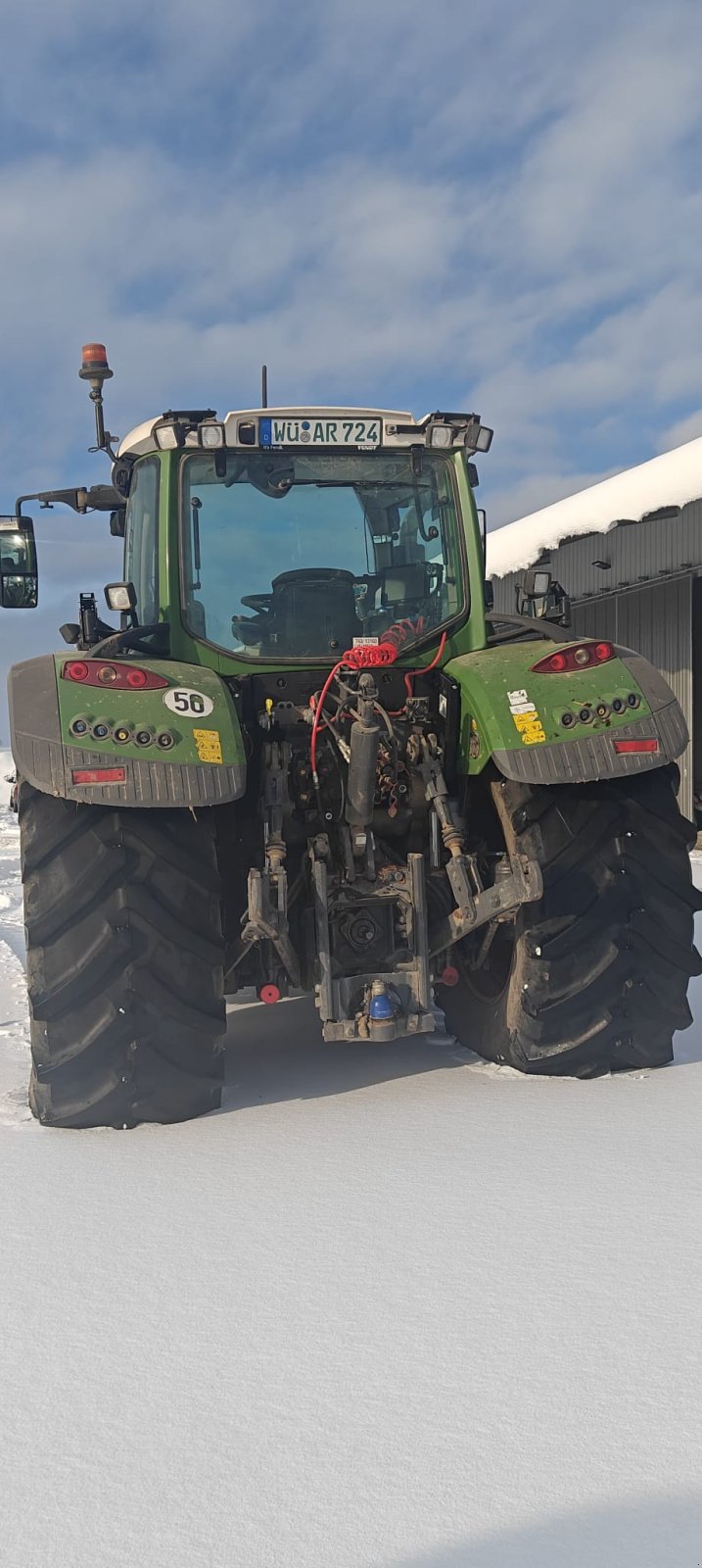 Traktor du type Fendt 724 Vario ProfiPlus, Gebrauchtmaschine en Rottenbauer (Photo 4)