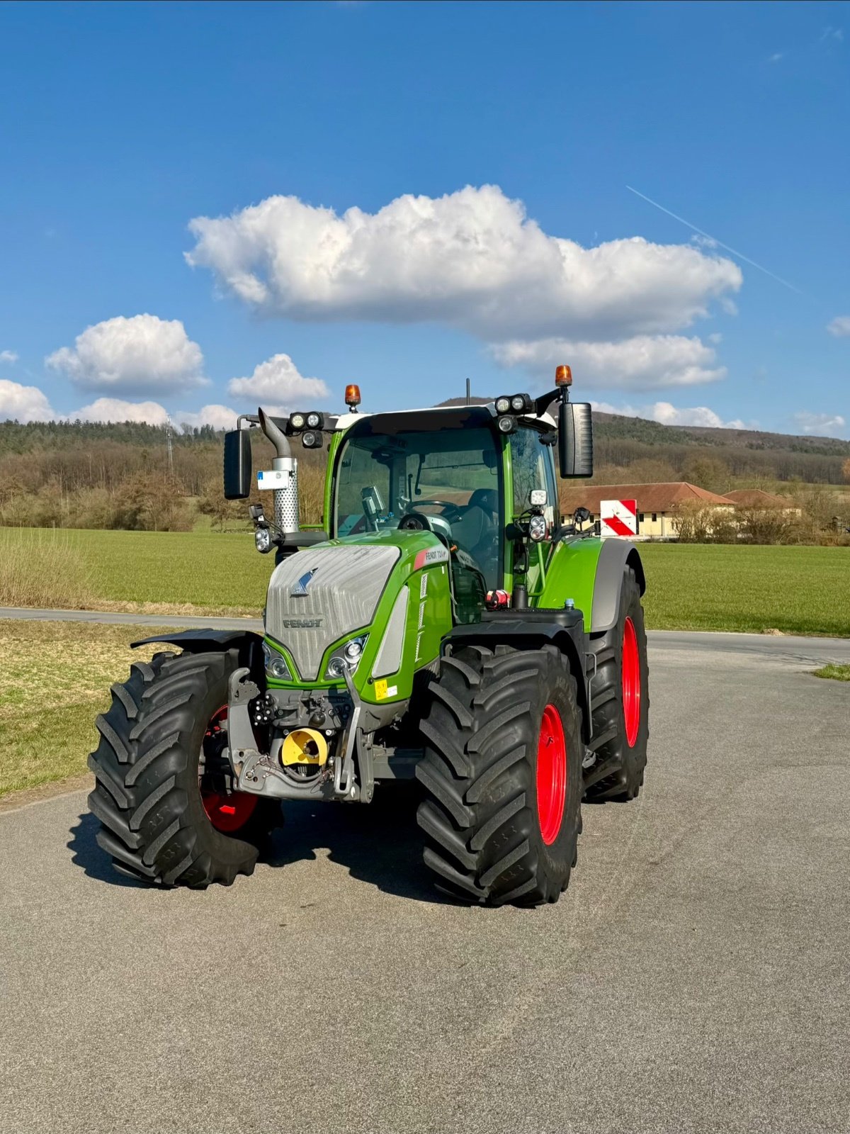 Traktor Türe ait Fendt 724 Vario ProfiPlus, Gebrauchtmaschine içinde Litzendorf  (resim 5)