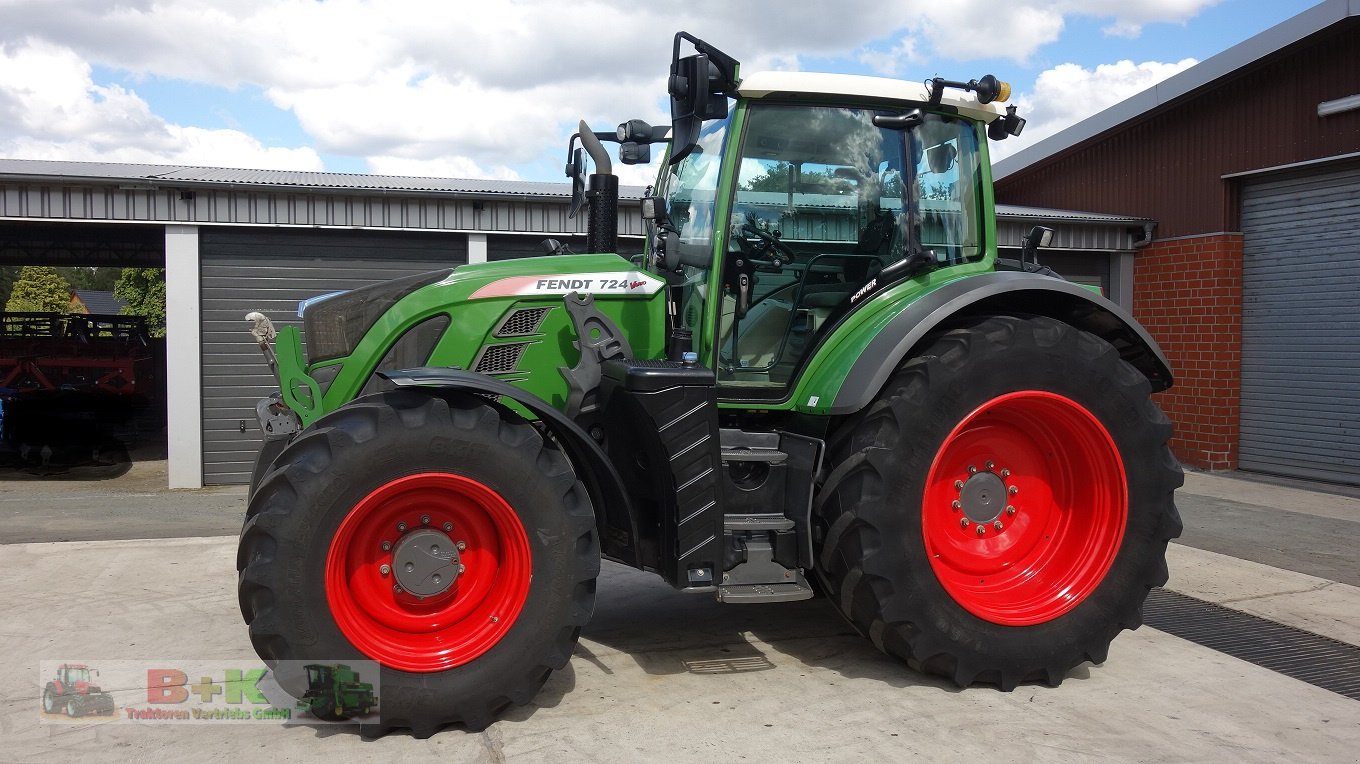 Traktor del tipo Fendt 724 Vario S4 Power, Gebrauchtmaschine In Kettenkamp (Immagine 2)