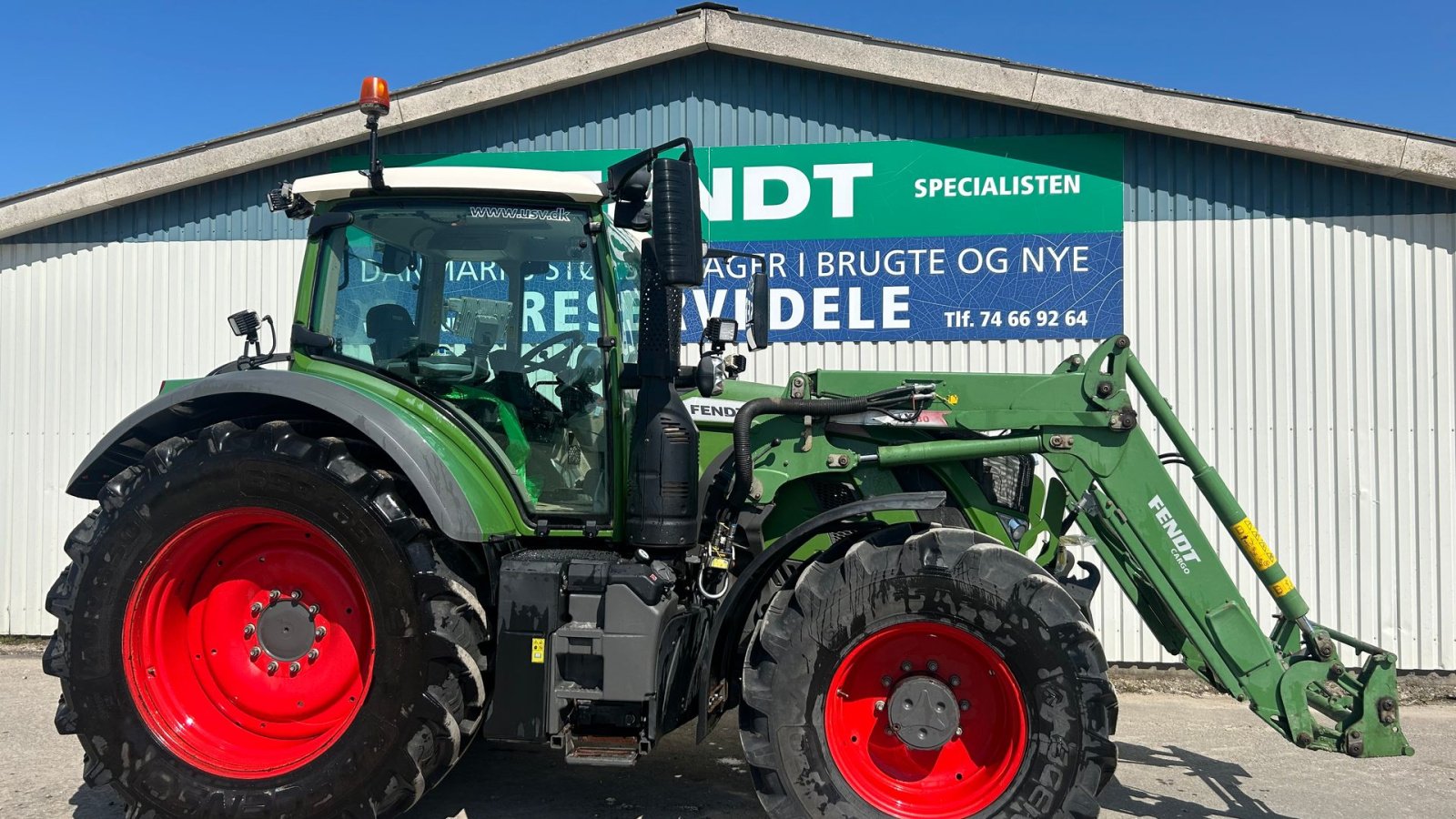Traktor del tipo Fendt 724 Vario S4 Profi Plus Med Fendt Frontlæsser, Gebrauchtmaschine In Rødekro (Immagine 3)