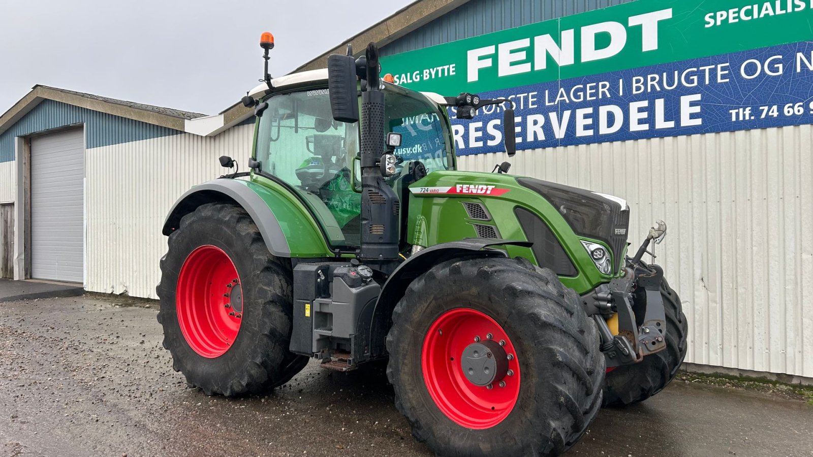 Traktor typu Fendt 724 Vario S4 Profi Plus Med Front PTO, Gebrauchtmaschine v Rødekro (Obrázek 5)