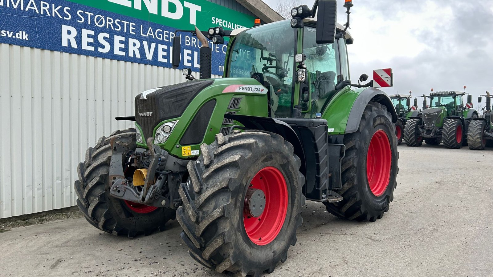 Traktor typu Fendt 724 Vario S4 Profi Plus Med Front PTO, Gebrauchtmaschine v Rødekro (Obrázek 2)