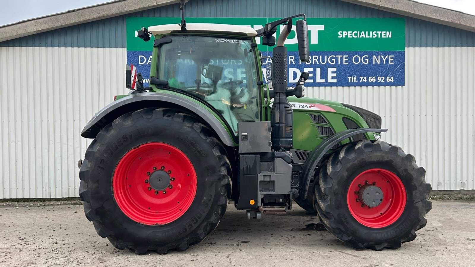 Traktor typu Fendt 724 Vario S4 Profi Plus Med Front PTO, Gebrauchtmaschine v Rødekro (Obrázek 4)