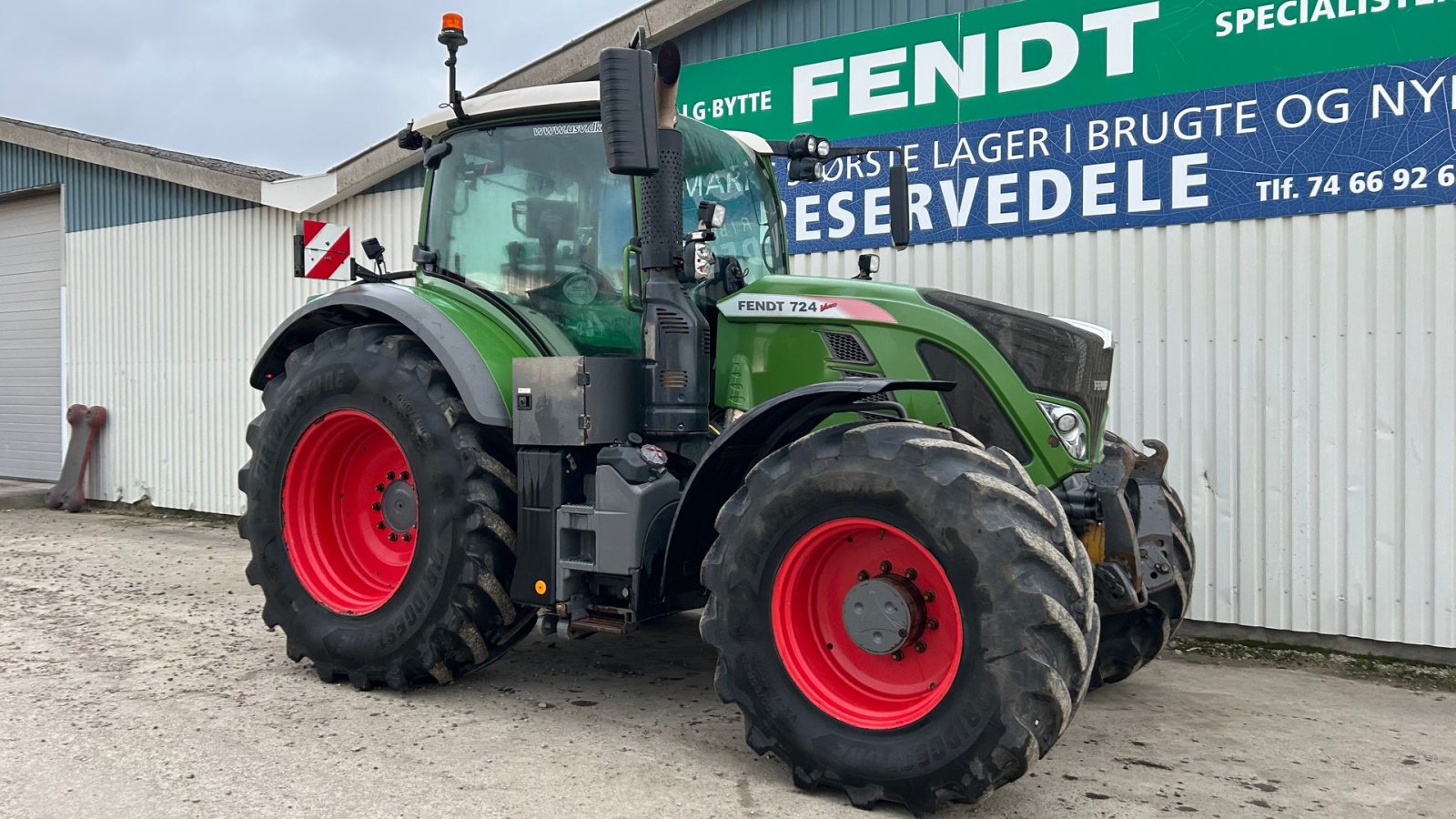 Traktor typu Fendt 724 Vario S4 Profi Plus Med Front PTO, Gebrauchtmaschine v Rødekro (Obrázek 5)