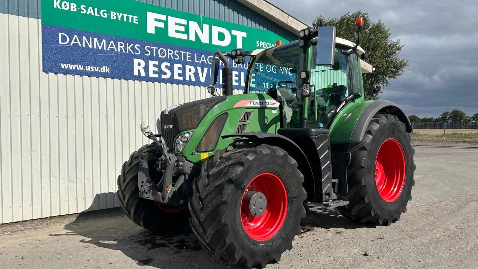 Traktor typu Fendt 724 Vario S4 Profi Plus, Gebrauchtmaschine v Rødekro (Obrázek 2)
