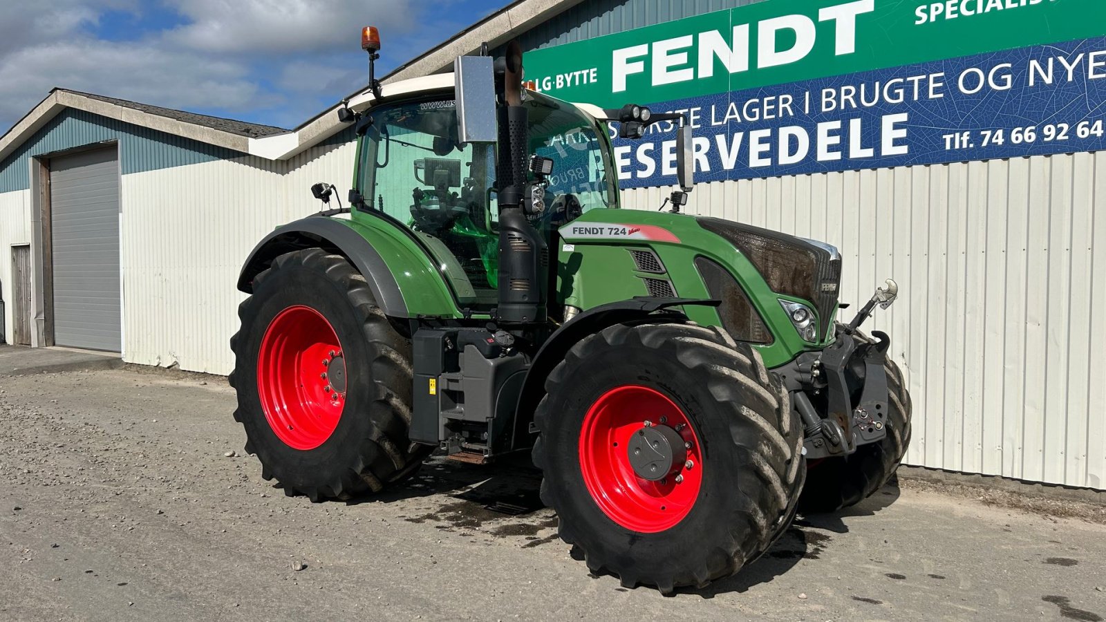 Traktor typu Fendt 724 Vario S4 Profi Plus, Gebrauchtmaschine v Rødekro (Obrázek 5)