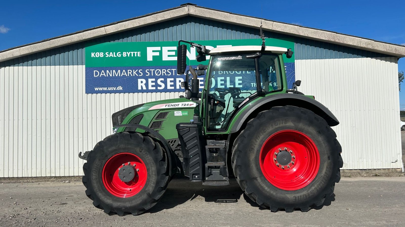 Traktor typu Fendt 724 Vario S4 Profi Plus, Gebrauchtmaschine v Rødekro (Obrázek 1)