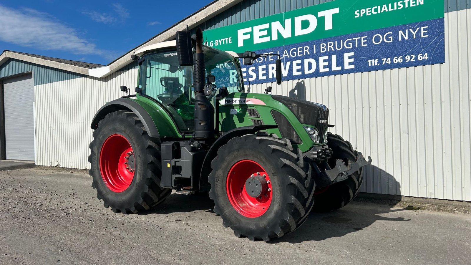 Traktor typu Fendt 724 Vario S4 Profi Plus, Gebrauchtmaschine v Rødekro (Obrázek 5)