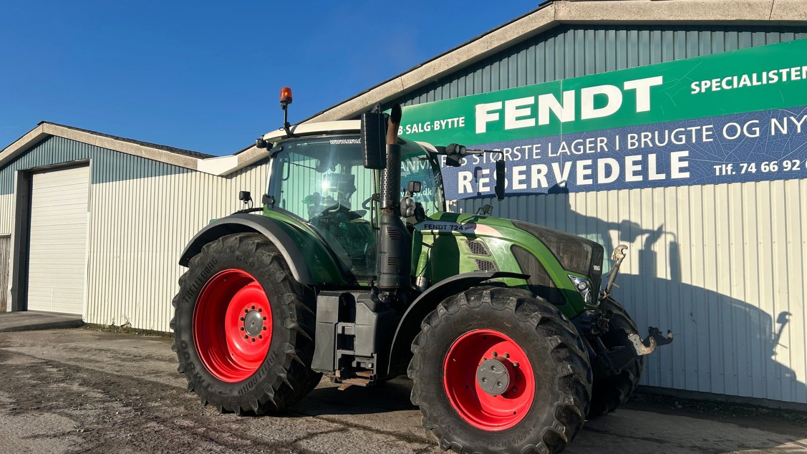 Traktor typu Fendt 724 Vario S4 Profi Plus, Gebrauchtmaschine v Rødekro (Obrázek 5)