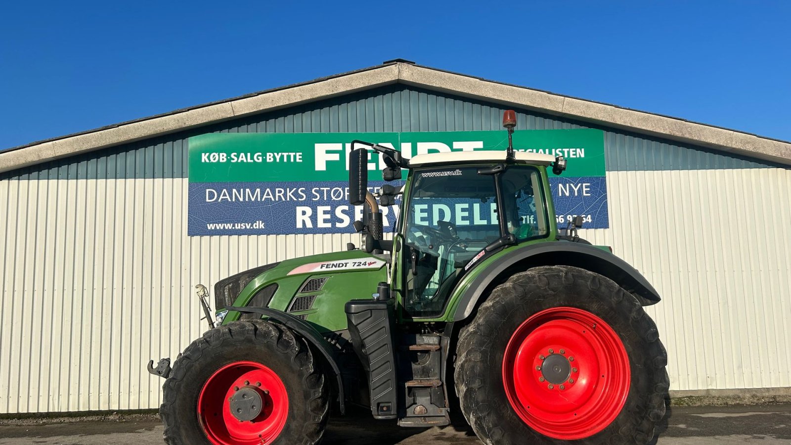 Traktor typu Fendt 724 Vario S4 Profi Plus, Gebrauchtmaschine v Rødekro (Obrázek 1)
