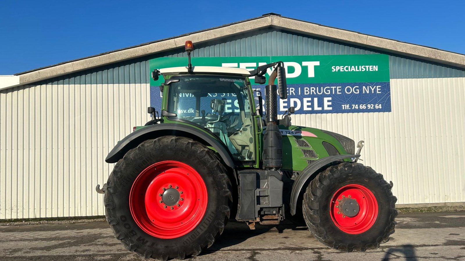 Traktor typu Fendt 724 Vario S4 Profi Plus, Gebrauchtmaschine v Rødekro (Obrázek 4)