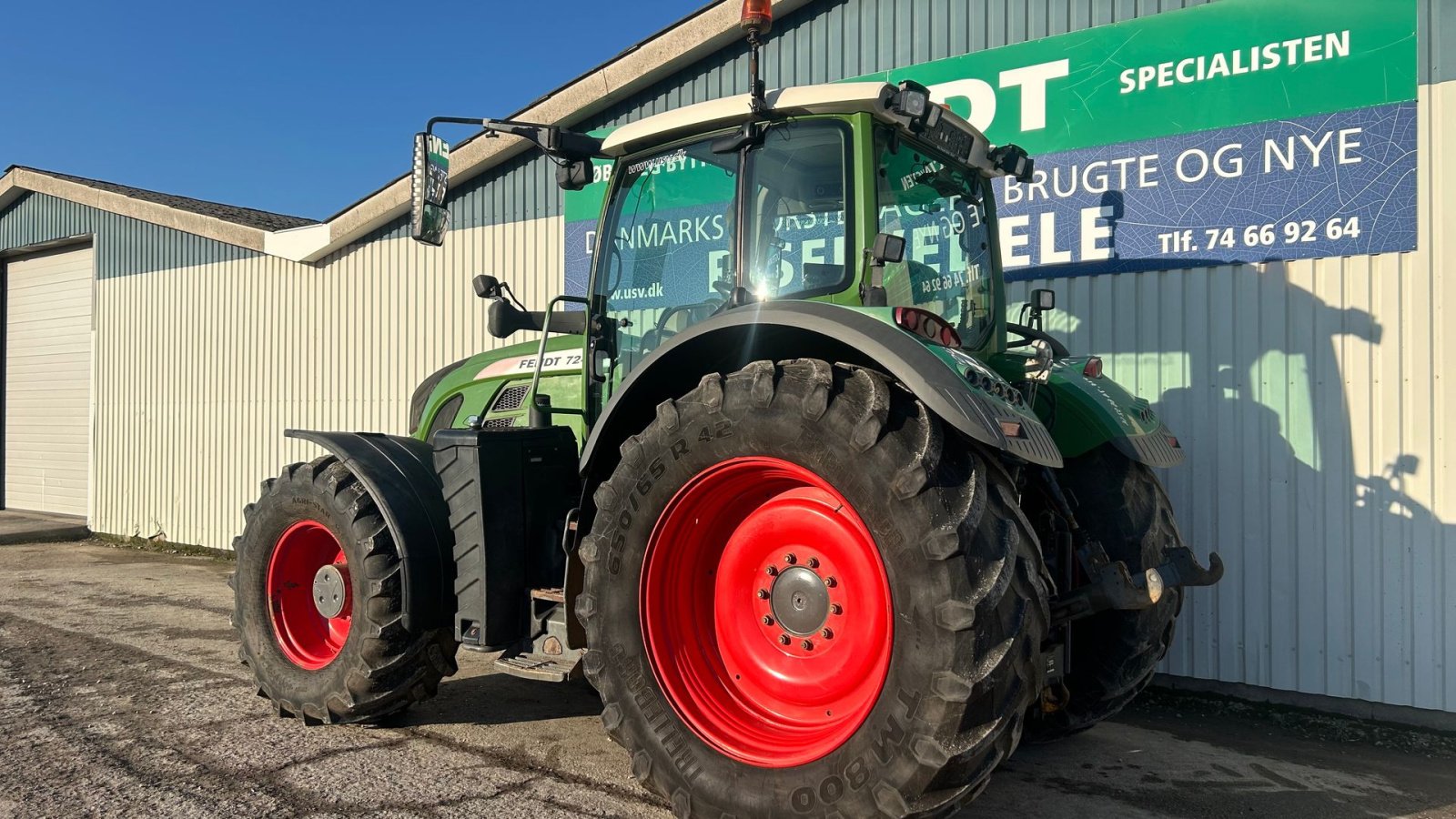 Traktor typu Fendt 724 Vario S4 Profi Plus, Gebrauchtmaschine v Rødekro (Obrázek 3)