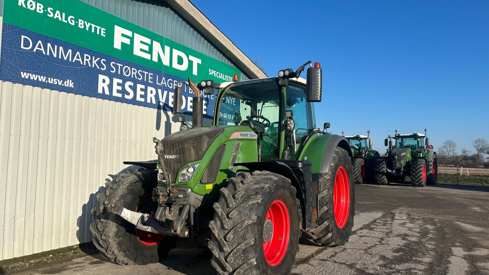 Traktor typu Fendt 724 Vario S4 Profi Plus, Gebrauchtmaschine v Rødekro (Obrázek 2)