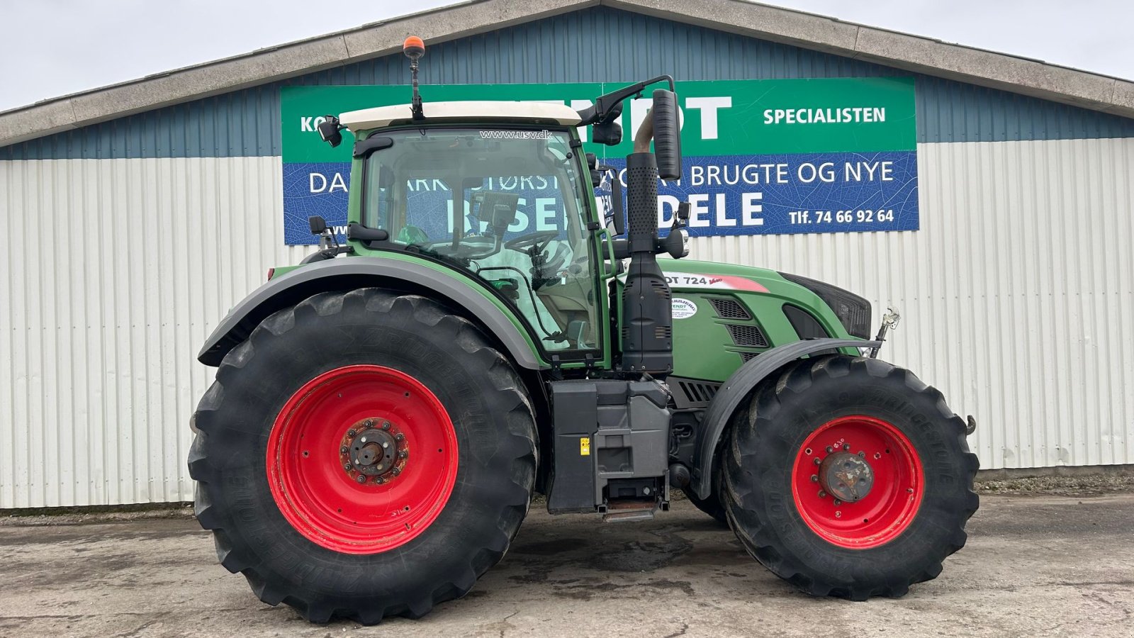 Traktor του τύπου Fendt 724 Vario S4 Profi Plus, Gebrauchtmaschine σε Rødekro (Φωτογραφία 3)