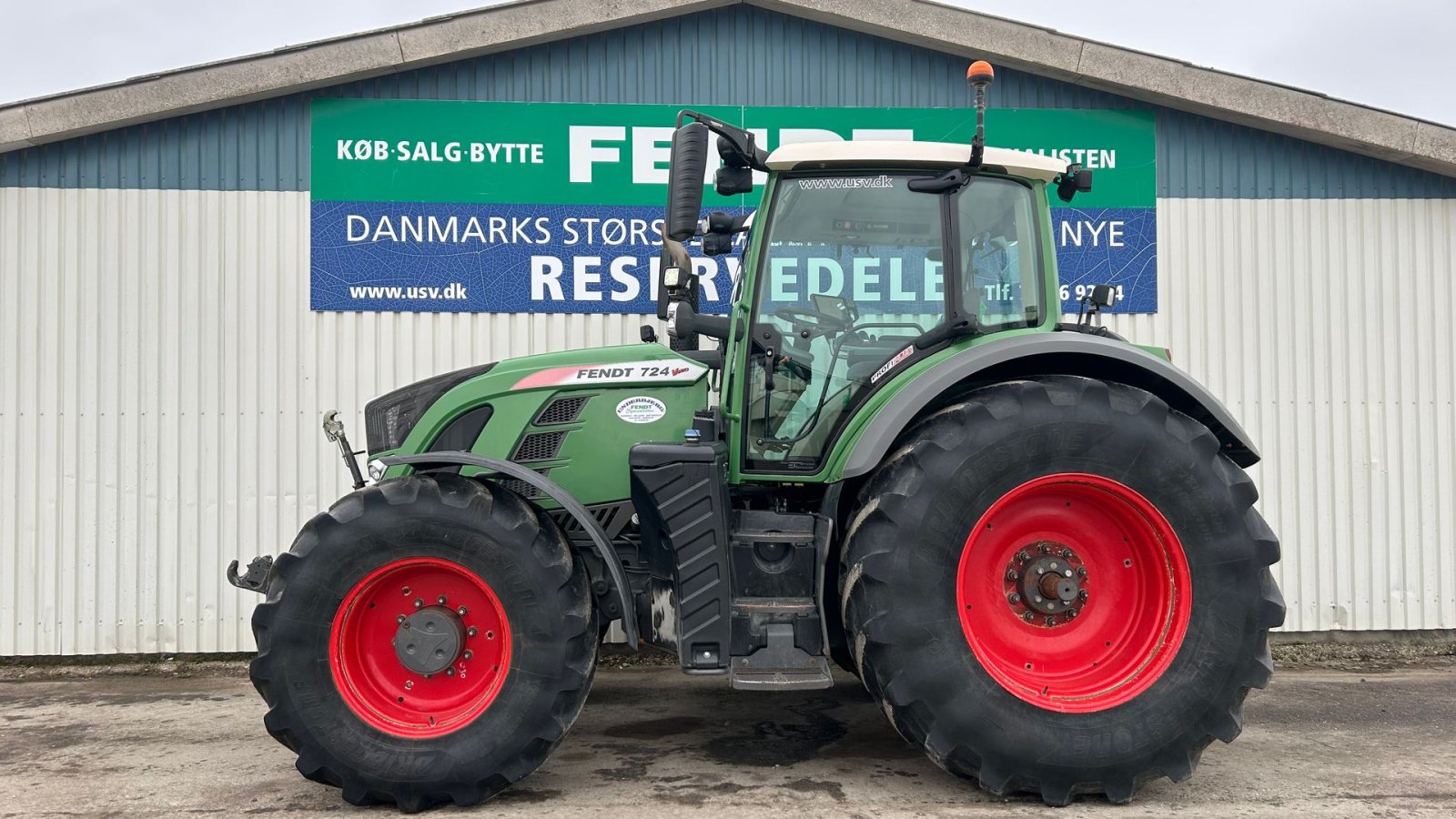 Traktor του τύπου Fendt 724 Vario S4 Profi Plus, Gebrauchtmaschine σε Rødekro (Φωτογραφία 1)