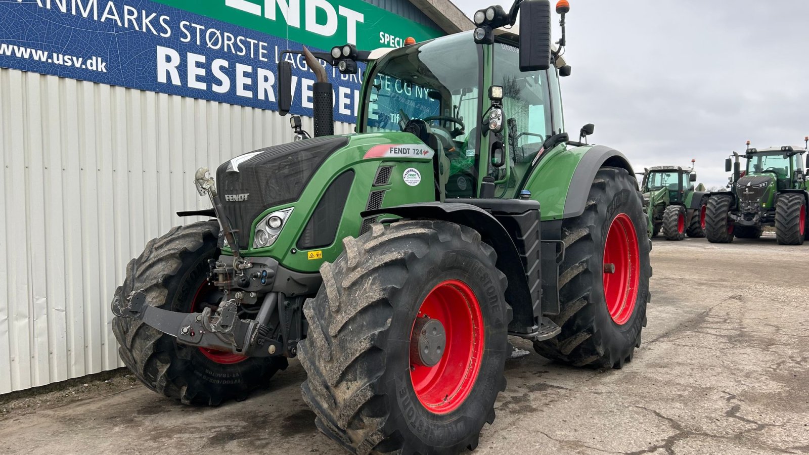 Traktor του τύπου Fendt 724 Vario S4 Profi Plus, Gebrauchtmaschine σε Rødekro (Φωτογραφία 2)