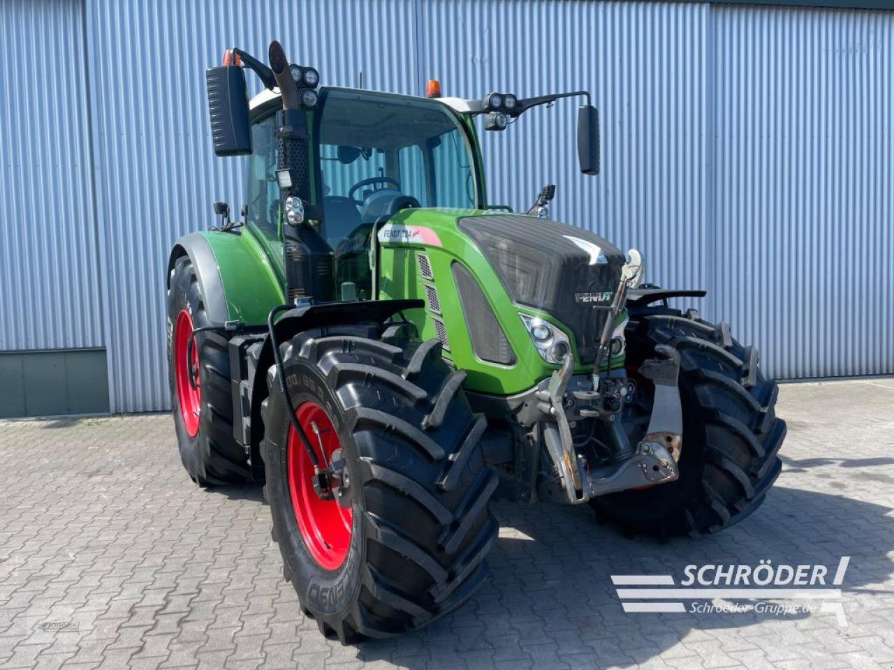 Traktor Türe ait Fendt 724 VARIO S4 PROFI PLUS, Gebrauchtmaschine içinde Wildeshausen (resim 1)
