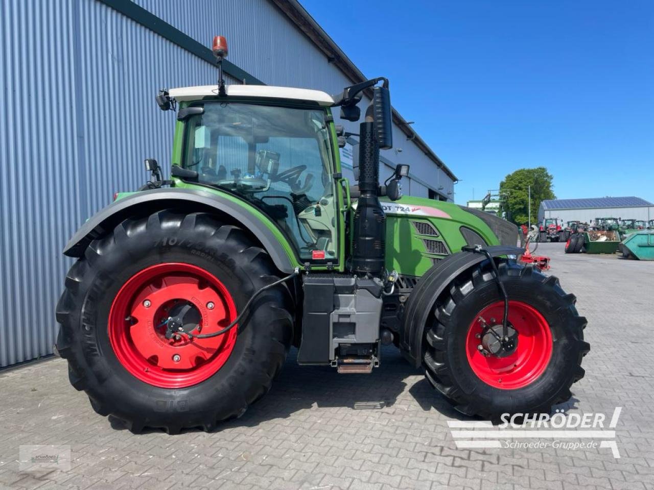 Traktor Türe ait Fendt 724 VARIO S4 PROFI PLUS, Gebrauchtmaschine içinde Wildeshausen (resim 10)