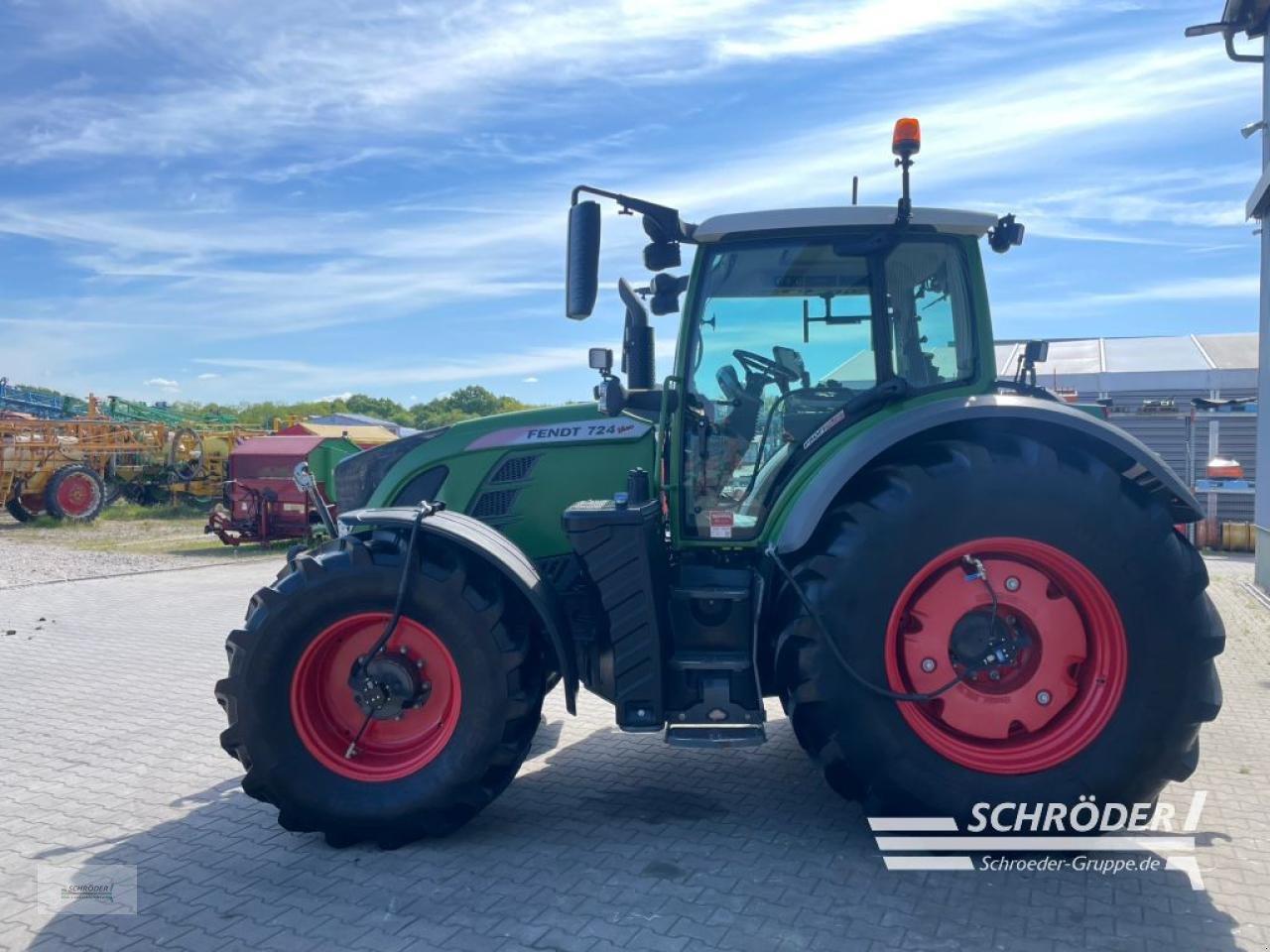 Traktor Türe ait Fendt 724 VARIO S4 PROFI PLUS, Gebrauchtmaschine içinde Wildeshausen (resim 12)