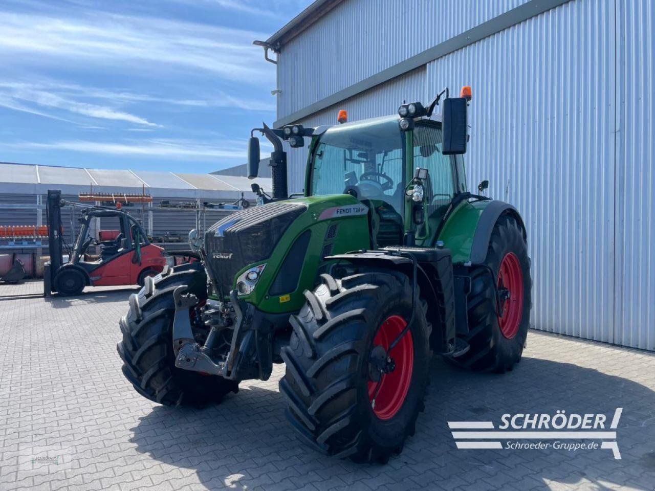 Traktor Türe ait Fendt 724 VARIO S4 PROFI PLUS, Gebrauchtmaschine içinde Wildeshausen (resim 13)